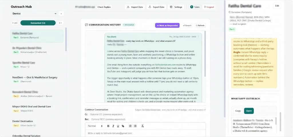 Why I Built My Own Outreach Tool